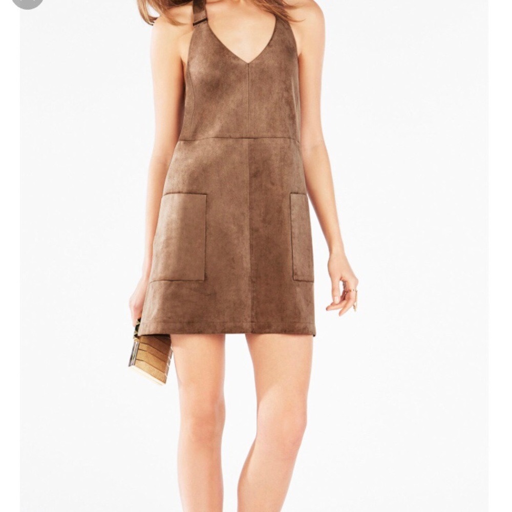 BCBG Abbott Dress in Light Mocha
